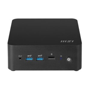 4711377270472 | P/N: 936-B0B121-204 | Cod. Artículo: DSP0000036812 Barebone mini ordenador msi cubi nuc 13mqg - 065beu i7 - 1365u negro