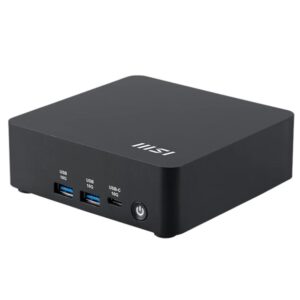 4711377337861 | P/N: 00B20911-038 | Cod. Artículo: DSP0000033160 Barebone mini ordenador msi cubi nuc ai 1umg - 038bes u5 - 125h negro
