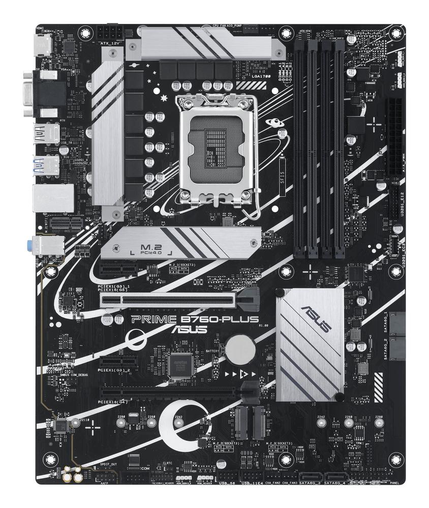 Placa base asus prime b760 - plus atx - 4x ddr5 - 4x sata3 - Imagen 2