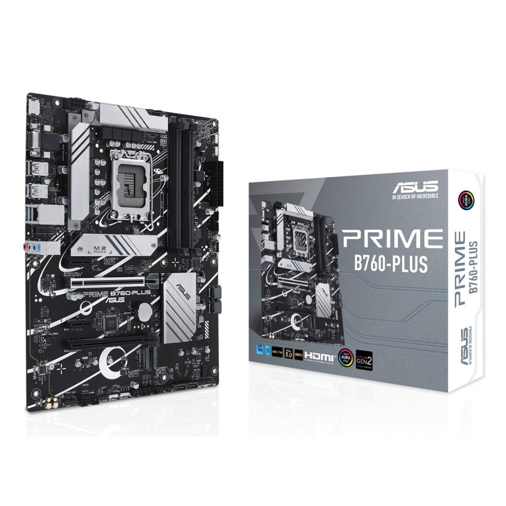 4711387102985 | P/N: 90MB1EF0-M1EAY0 | Cod. Artículo: MGS0000031663 Placa base asus prime b760 - plus atx - 4x ddr5 - 4x sata3