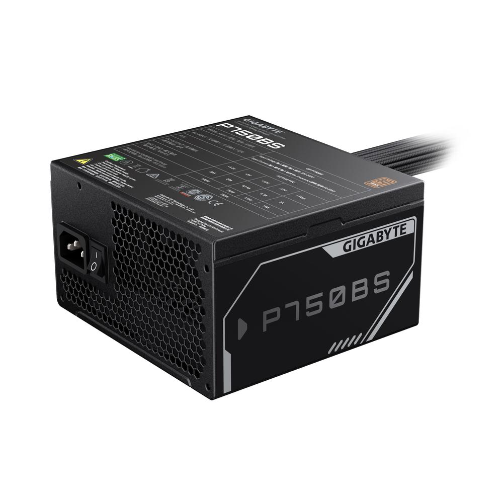Fuente alimentacion atx 750w gigabyte 80 bronze gp - p750bs - Imagen 4