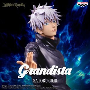 4983164297461 | P/N: BP29746P | Cod. Artículo: DSP0000032489 Figura banpresto jujutsu kaisen grandista satoru gojo 27cm