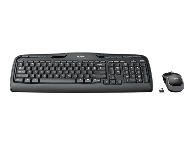 Teclado + mouse logitech mk330 wireless inalambrico usb 2.0 negro 2.4ghz - Imagen 4