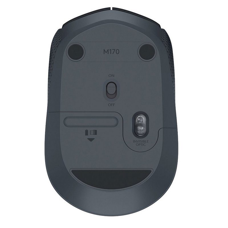 Mouse raton logitech m171 optico wireless inalambrico negro - Imagen 4