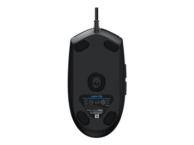 Mouse raton logitech g102 lightsync negro - Imagen 5