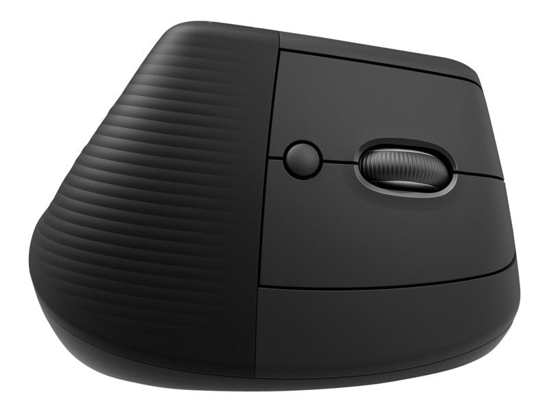 Mouse raton vertical logitech lift for business para zurdos 6 botones 4000 dpi wireless inalambrico grafito - Imagen 4