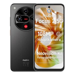 6902176133930 | P/N: P720F11-BLACK | Cod. Artículo: DSP0000035816 Movil zte nubia focus 2 5g 8+12 - 256gb negro