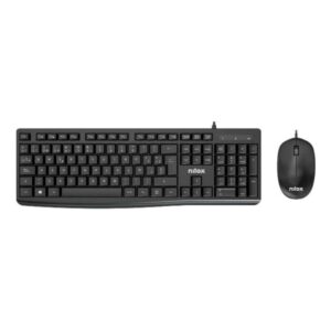 8431775035188 | P/N: NXKME0012 | Cod. Artículo: DSP0000026351 Teclado + raton nilox nxkme0012 negro