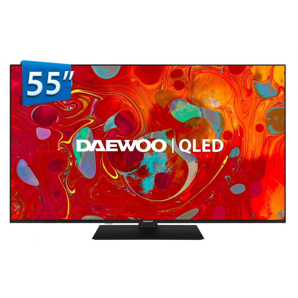 8698902063128 | P/N: 55DM75QV | Cod. Artículo: MGS0000031882 Tv daewoo 55 pulgadas qled 4k uhd - 55dm75qv - smart tv