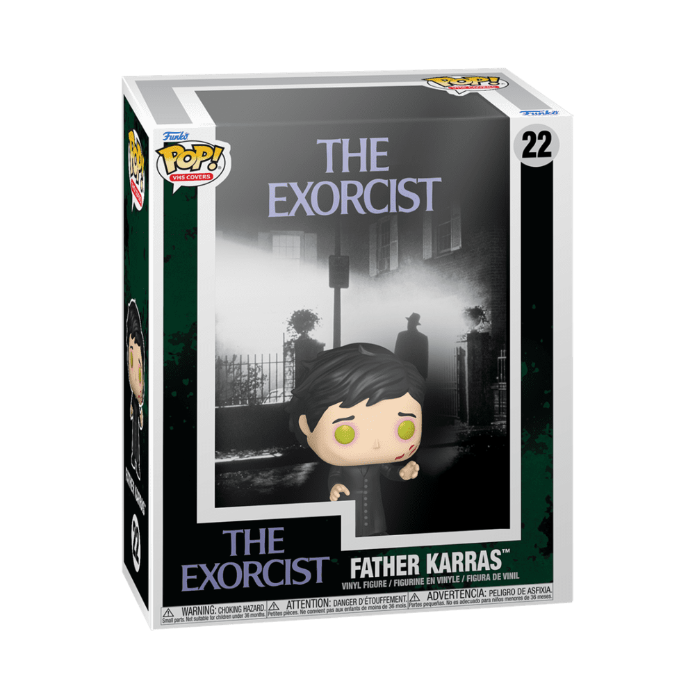 889698904858 | P/N: 90485 | Cod. Artículo: MGS0000031230 Funko pop vhs cover the exorcist damien karras