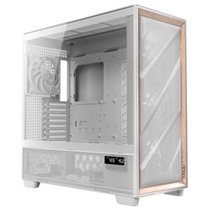 CAJA ANTEC FLUX PRO EUV WOOD ATX 2XUSB3.0 SIN FUENTE BLANCO 0761345101561 0-761345-10156-1