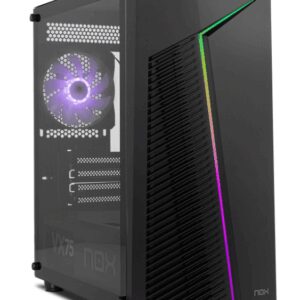 CAJA NOX INFINITY RGB M-ATX CHASSIS MINITORRE NEGRO 8436587974212 NXINFTYZETA