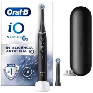 Cepillo Dental Braun Oral-B iO 6/ Incluye 2 Recambios/ Negro 4210201409137 IO 6 2 REC BK BRA-PAE CEP IO 6 2 REC BK