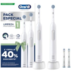 Cepillo Dental Oral-B Laboratory Profesional 1 Pack Especial/ 2 Cepillos/ Incluye 2 Recambios 8700216274654  ORAB-PAE CEP LAB 1 SP2 WH 2R