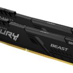 DDR4 KINGSTON 2x 8GB 3200 FURY BEAST NEGRO 0740617319903 KF432C16BBK2/16