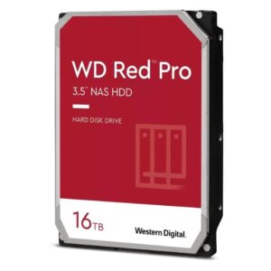 Disco Duro Western Digital WD Red Pro NAS 16TB/ 3.5"/ SATA III/ 512MB 718037877662 WD161KFGX WD-HDD RD PRO NAS 16TB