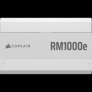 FUENTE ALIMENT. CORSAIR RM1000E (2025) 80+ GOLD FULL MODULAR ATX 3.0 1000 WATT BLANCO CP-9020294-EU 0840006687276 | P/N: CP-9020294-EU | Ref. Artículo: 1395170