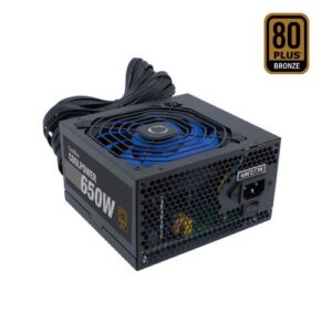 FUENTE ALIMENTACION 650W COOLBOX COOLPOWER PFC-ACTIVO 80+BRONZE 4SATA 12CM ATX 8436556143045 P/N: COO-FACPO-650 | Ref. Artículo: COO-FACPO-650