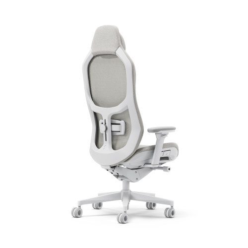 Fractal Design FD-CH-RE1M-02 silla para videojuegos Silla para videojuegos de PC Asiento acolchado Blanco - Imagen 6