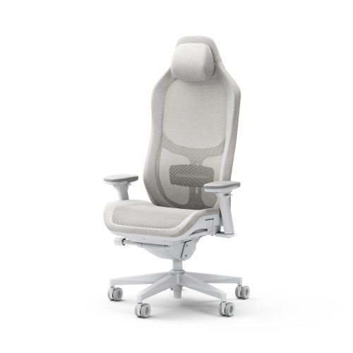 Fractal Design FD-CH-RE1M-02 silla para videojuegos Silla para videojuegos de PC Asiento acolchado Blanco - Imagen 8
