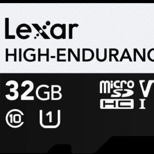 Lexar High-Endurance 32 GB MicroSDHC UHS-I Clase 10 0843367128976 | P/N: LMSHGED032G-BCNNG | Ref. Artículo: 1377031