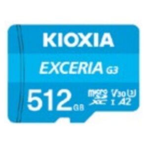 MICROSD KIOXIA EXCERIA G3 512GB 4582761160743 LMEX3L512GG2