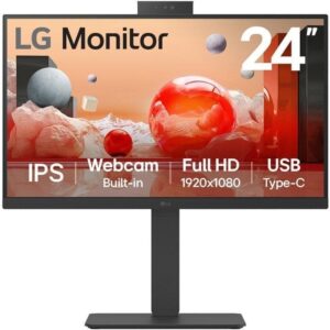 Monitor Profesional LG 24BA850-B 23.8"/ Full HD/ Webcam/ Multimedia/ Negro 8806096207109 24BA850-B LG-M 24BA850-B