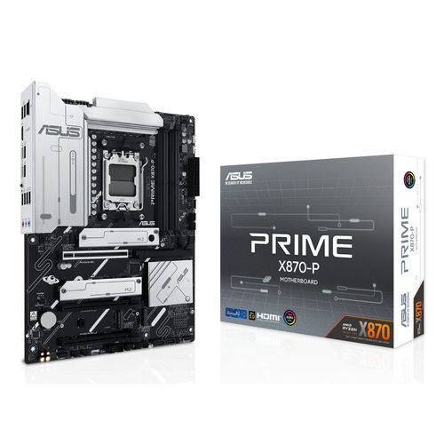 PLACA ASUS PRIME X870-P AMD AM5 4DDR5 HDMI PCIE5.0 2SATA3 USB2.0 ATX 4711387723036 P/N: 90MB1IT0-M0EAY0 | Ref. Artículo: 90MB1IT0-M0EAY0