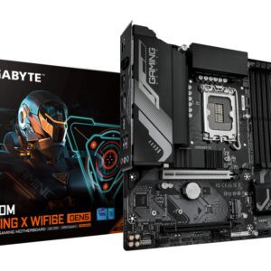 PLACA BASE GIGABYTE B760M G X WF6E 1700 MATX 4XDDR5 4719331872953 9MB76MG65-00-G10