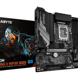 PLACA BASE GIGABYTE B760M G X WF6E 1700 MATX 4XDDR5 4719331872953 9MB76MG65-00-G10