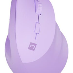 RATON NATEC CRAKE 2 VERTICAL DIESTRO DUAL 2400 DPI LAVANDA BLUETOOTH PILAS 5901969445732 NMY-2258