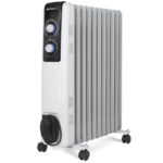Radiador de Aceite Orbegozo RF 2500A/ 3 Potencias/ 1000-1500-2500W/ 11 Elementos Caloríficos 8436044537028 18196 ORB-PAE-RAD RF 2500A