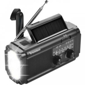 Radio Portátil Sunstech RPE25/ Negra 8429015019791 RPE25BK SUN-RADIO RPE25 BK