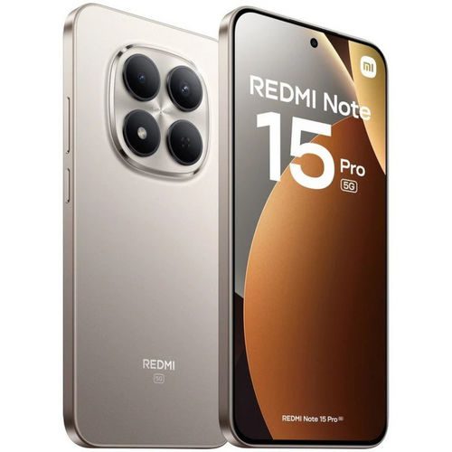 SMARTPHONE XIAOMI REDMI NOTE 15 PRO 5G 6,83" 8GB RAM 256GB ROM TITANIUM COLOR - Imagen 3