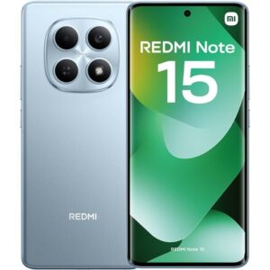 Smartphone Xiaomi Redmi Note 15 8GB/ 256GB/ 6.77"/ Azul Glaciar 6932554482688  XIA-SP NOTE15 8-256 BL