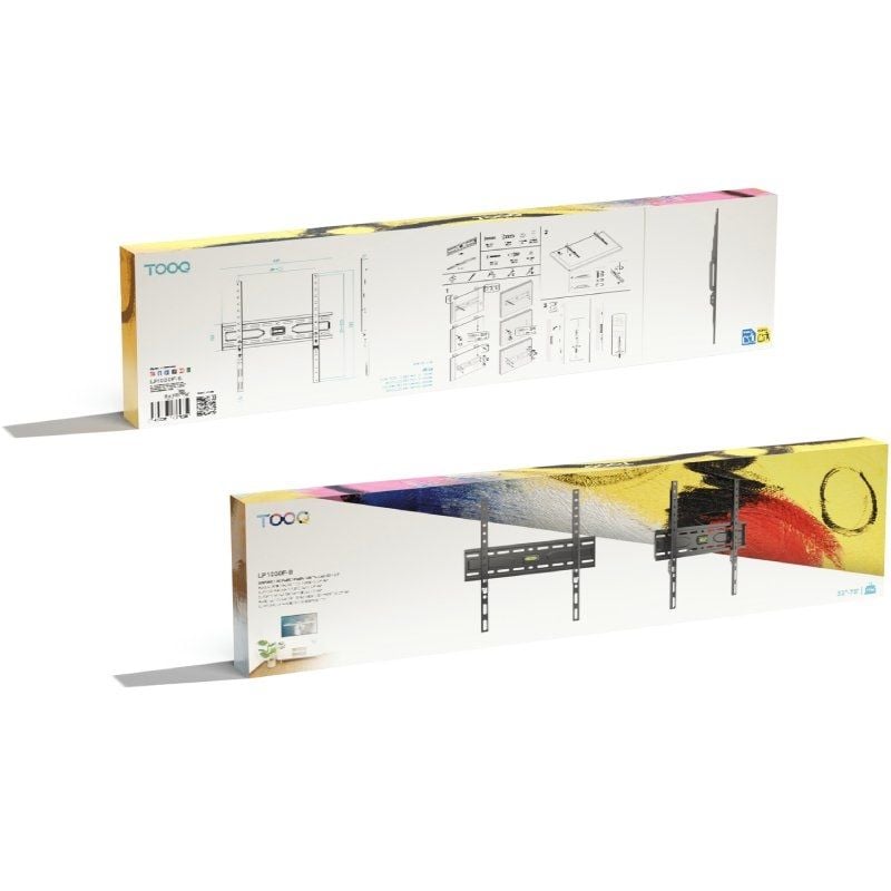 Soporte de Pared Fijo TooQ LP1030F-B para TV de 32-75"/ hasta 45kg - Imagen 4