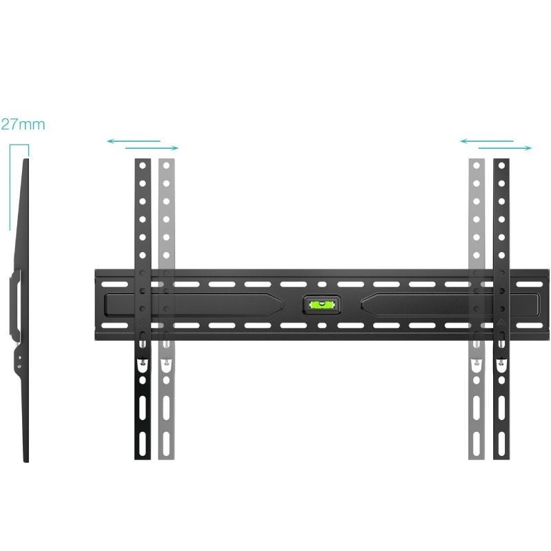 Soporte de Pared Fijo TooQ LP1050F-B para TV de 37-86"/ hasta 45kg - Imagen 2