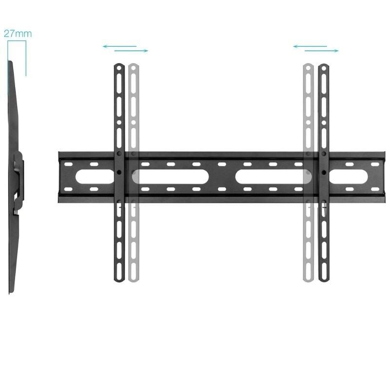 Soporte de Pared Inclinable TooQ LP1082F-B para TV de 37-80"/ hasta 45kg - Imagen 2