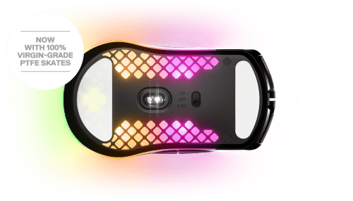 Steelseries Aerox 3 Wireless ratón mano derecha RF Wireless + Bluetooth Óptico 18000 DPI - Imagen 2