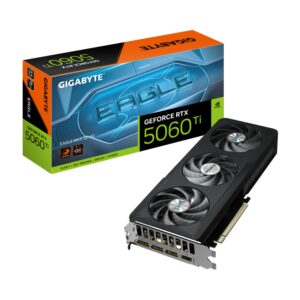 TARJETA GRAFICA GIGABYTE RTX 5060TI EAGLE MAX OC 8GB GDDR7 4719331356637 GV-N506TEAGLEMAX OC-8GD