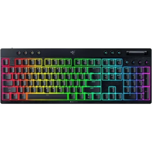 TECLADO RAZER BLACKWIDOW V4 LOW PROFILE HYPERSPEED ORANGE SWITCH (US LAYOUT) (RZ03-05270800-R3M1) 8887910072295 | P/N: RZ03-05270800-R3M1 | Ref. Artículo: 1401134