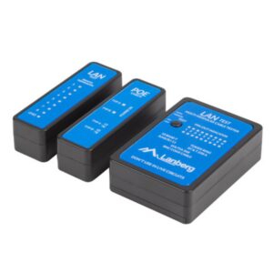 TESTER POE LANBERG CABLE RJ45 RJ12 RJ11 COAXIAL 5901969421590 NT-0404