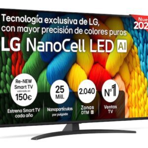 TV LG NANOCELL AI 55NANO81A6A 55? 4K SMART TV WEBOS LED HDR 8806096362365 55NANO81A6A.AEU.