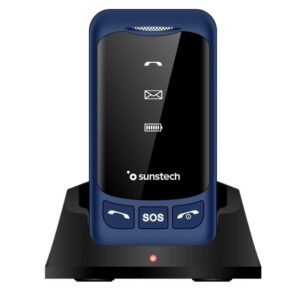Teléfono Móvil Sunstech CELT25BL para Personas Mayores/ Azul 8429015019814 CELT25BL SUN-TEL CELT25BL