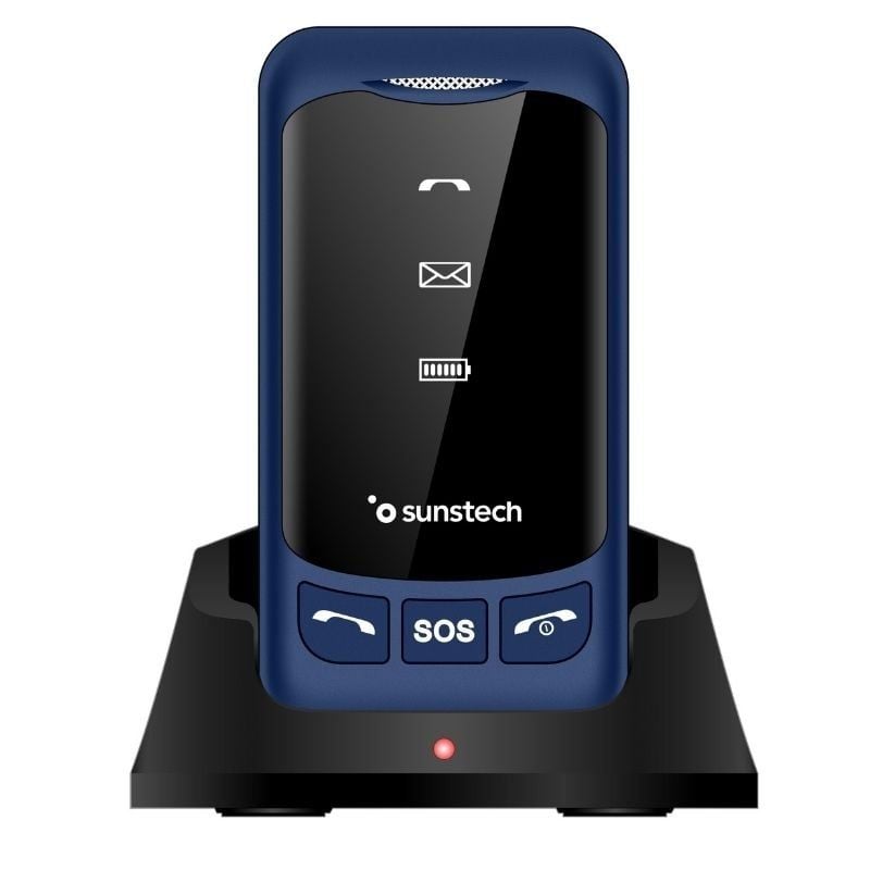 Teléfono Móvil Sunstech CELT25BL para Personas Mayores/ Azul 8429015019814 CELT25BL SUN-TEL CELT25BL