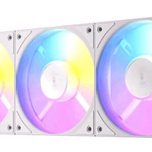 VENTILADOR CAJA ANTEC CONNECT 120 3X VENT REVERSE 120MM RGB BLANCO 0761345400497 0-761345-40049-7