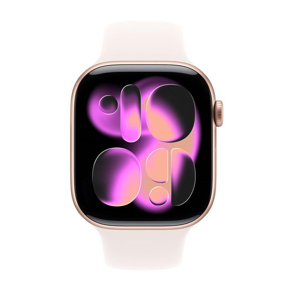 0195950463712 | P/N: MEV64QL/A | Cod. Artículo: DSP0000036634 Smartwatch apple watch series 11 gps gold pink case sport loop s - m
