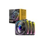 0761345400596 | P/N: 0-761345-40059-6 | Cod. Artículo: DSP0000033684 Ventilador cpu antec orbit argb 3x 120mm negro