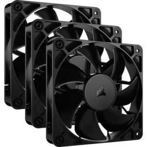 0840006684213 | P/N: CO-9050189-WW | Cod. Artículo: DSP0000037616 Ventilador caja corsair rs120 3x 120mm negro