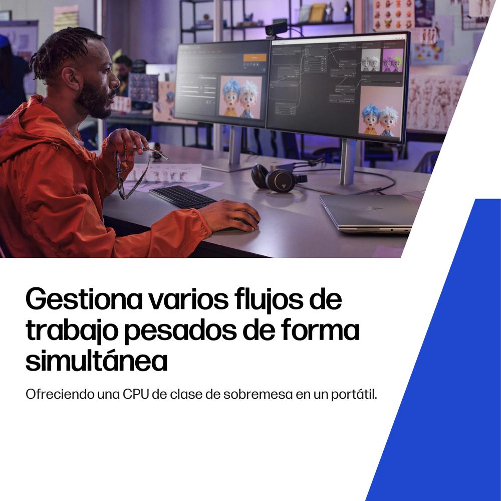 Portatil hp zbook fury g1i u7 - 265hx 32gb ssd 1tb 16 pulgadas - Imagen 8